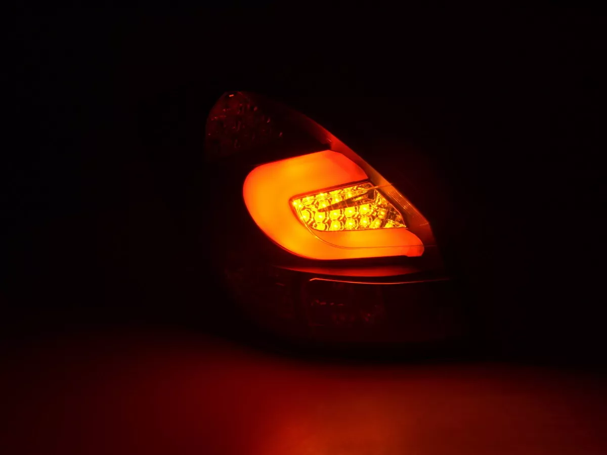 LED Rückleuchten Set Skoda Fabia 5-türig Bj. ab 2007 schwarz