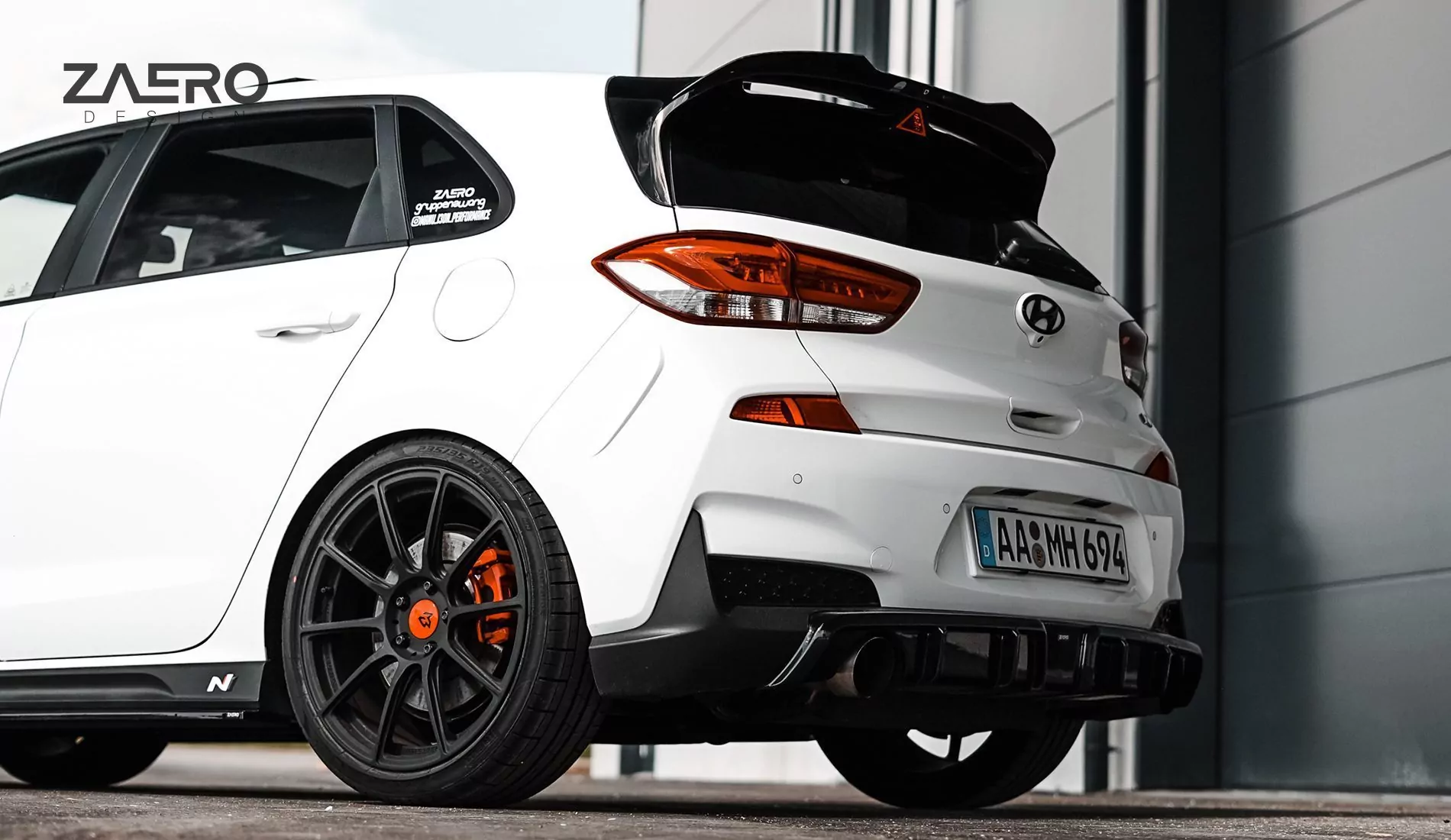 EVO-1 Diffusor für Hyundai I30N Hatchback