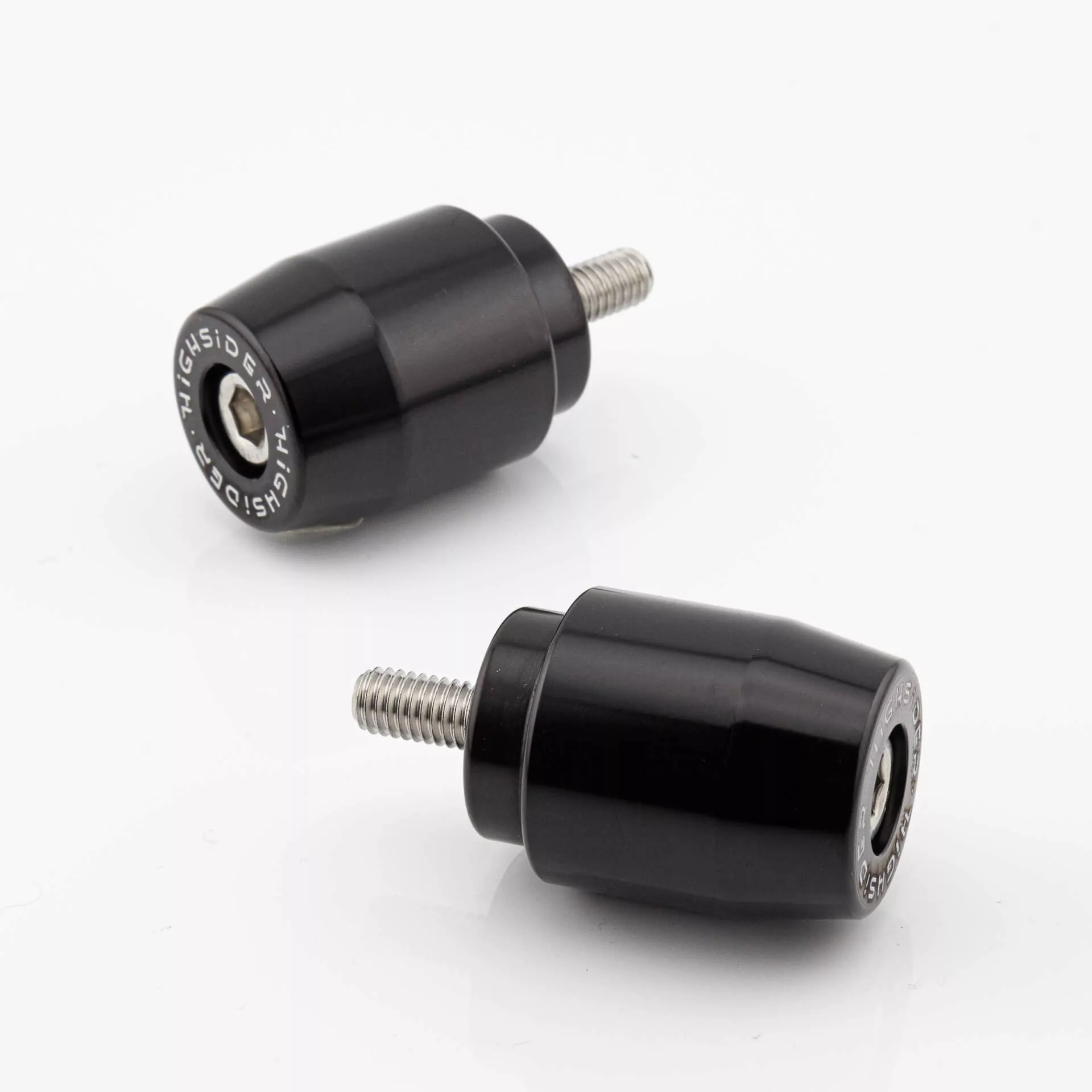 HIGHSIDER pro Lenkergewichte Schwarz M6 Yamaha (Paar)