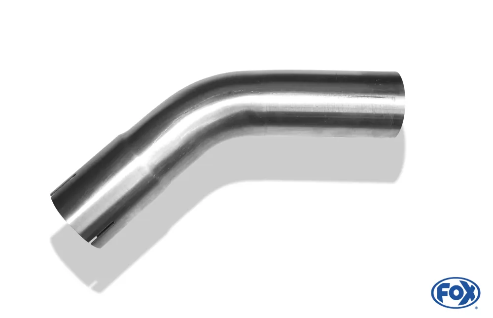 Uni-Rohrbogen 30° geweitet - d2Ø 60mm  Schenkellänge L1: ca. 125mm - Radius: 100mm