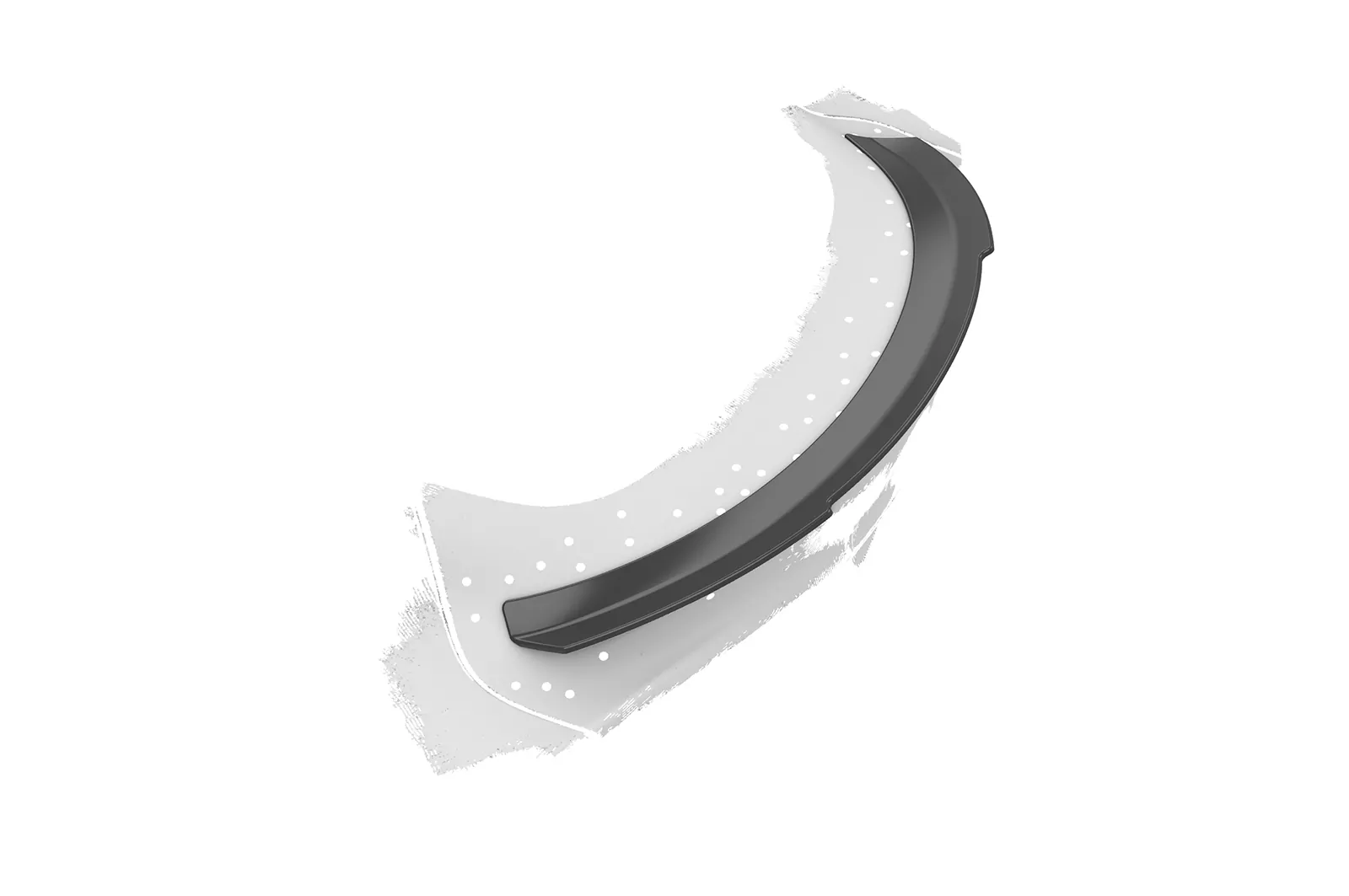 Heckflügel mit ABE für Toyota GR Supra (A90) HF719 Strukturiert (schwarz matt)