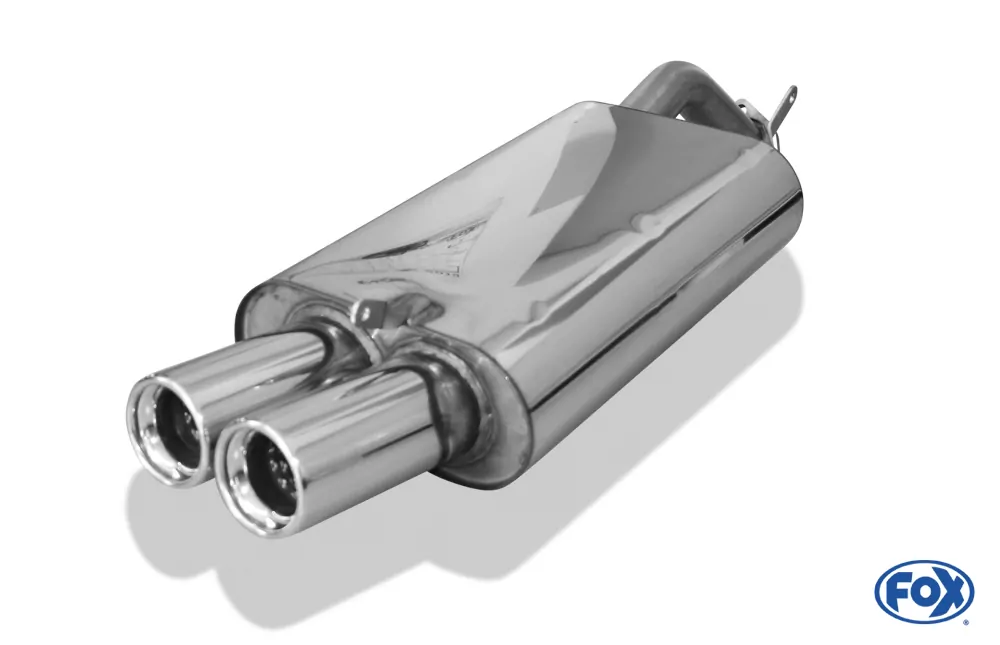 Volvo V40/ S40  Endschalldämpfer  - 2x80 Typ 13