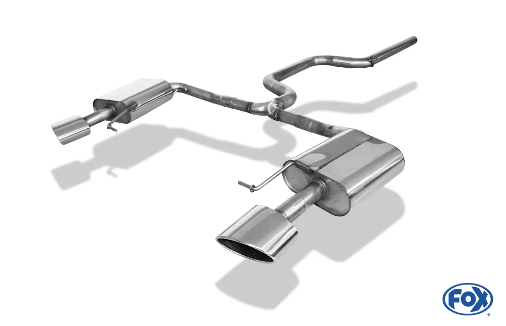 Seat Leon 5F ST - Cupra 290 mit OPF  Halbanlage ab OPF Ausgang rechts/links - 160x90 Typ 38 rechts/links