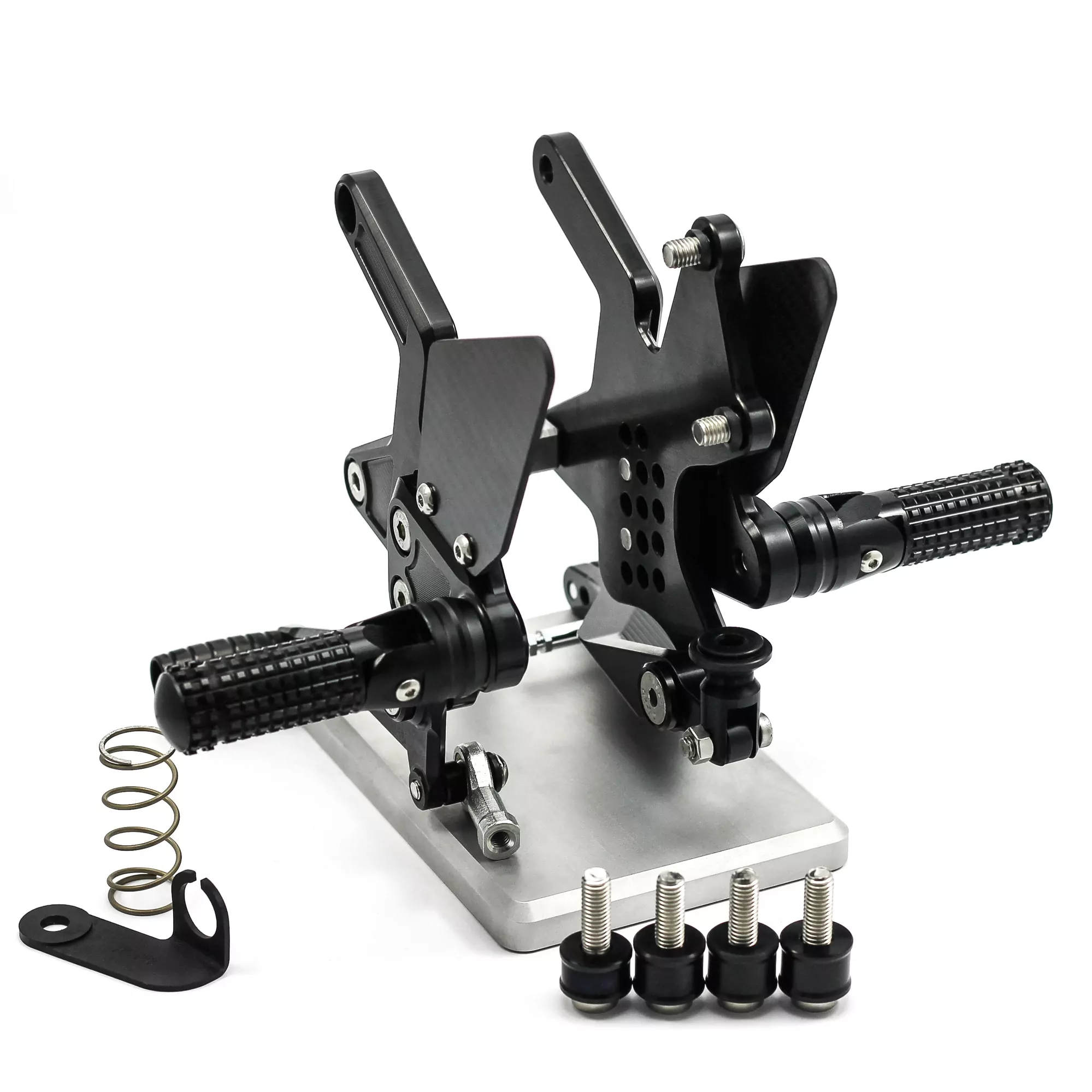 MG Biketec Sportfussrastenanlage / Rastenanlage / Fußrastenanlage mit ABE, gültig in D - A - CH für Kawasaki Z 900 ab 2025