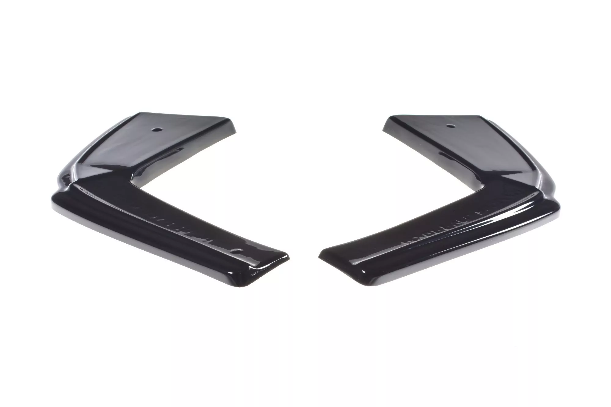 Heck Ansatz Flaps Diffusor Passend Für Diffusor Passend Für ALFA ROMEO GIULIA VELOCE  Schwarz Hochglanz Schwarz Hochglanz