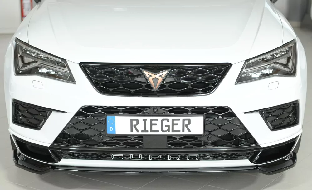 Rieger Spoilerschwert glanz schwarz für Seat Ateca Cupra (5FP)  09.18-07.20 (bis Facelift)