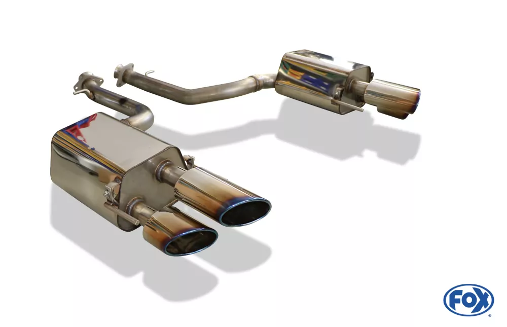 Lexus RC F  Endschalldämpfer rechts/links - 2x115x85 Typ 38 rechts/links Colour (Rand eingefärbt)