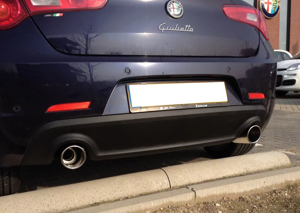 Alfa Romeo Giulietta - 940  Endschalldämpfer quer Ausgang rechts/links - 1x100 Typ 16 rechts/links