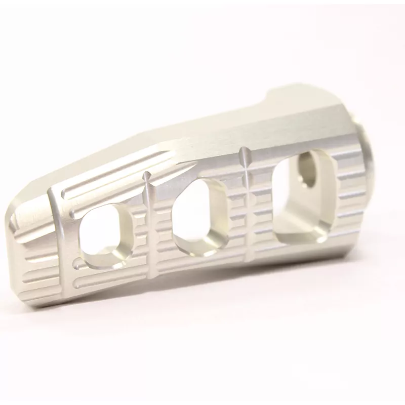 Gilles Austauschfußrasten-Kit Touring Fahrer silber für BMW R1100GS F800GS/F650GS