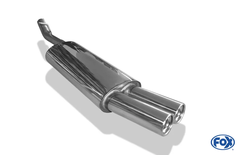 Opel Vectra A Stufenheck  Endschalldämpfer - 2x76 Typ 13