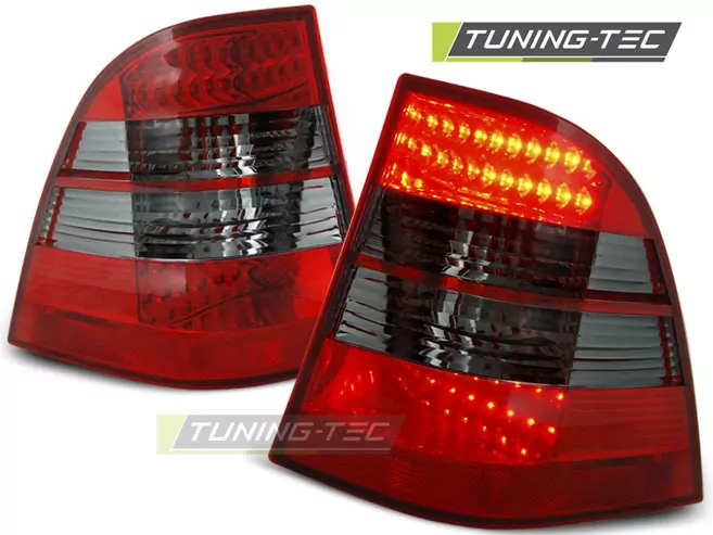 Led Tail Lights Red Smoke Fits Mercedes W163 Ml M-klasa 03.98-05