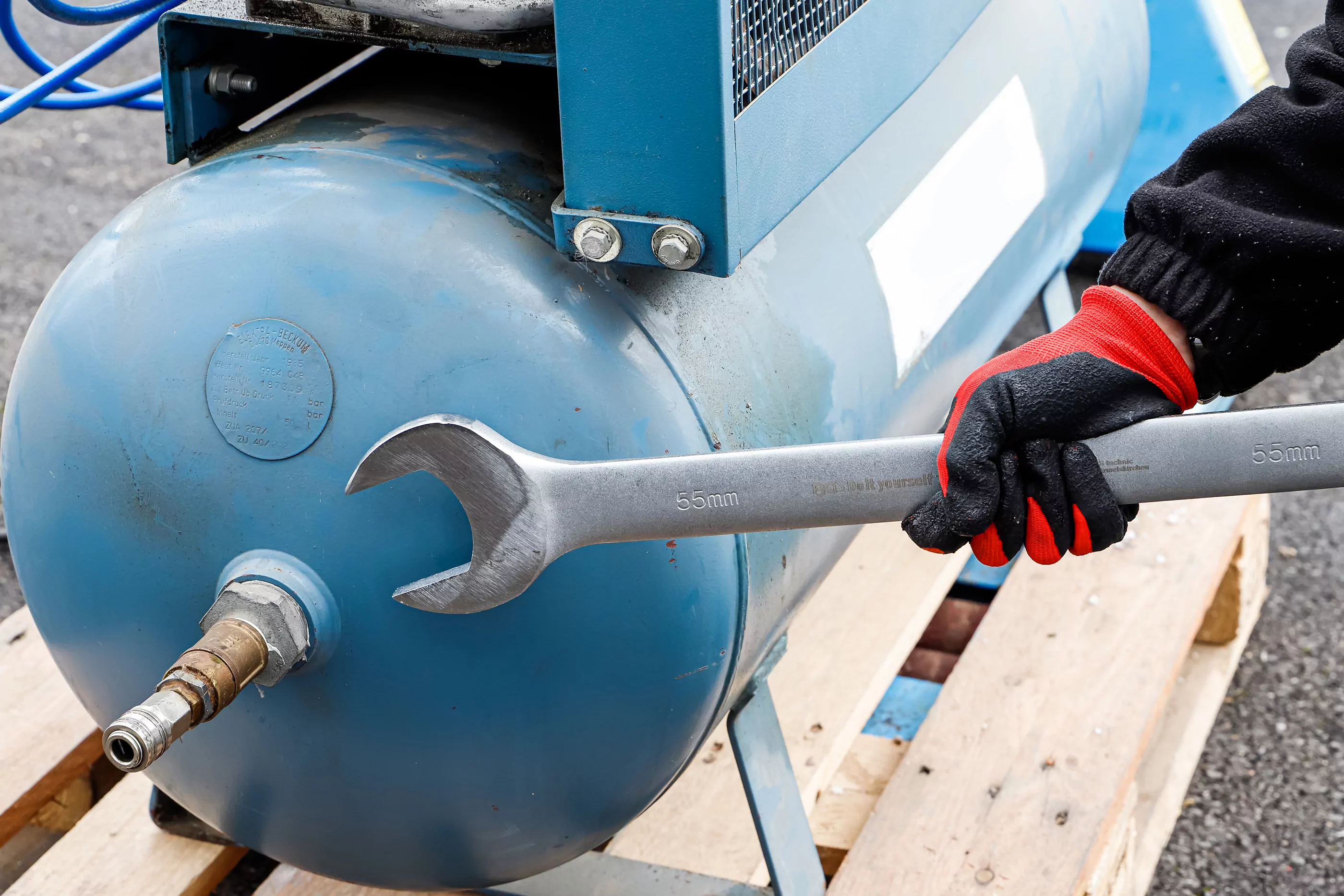 Maul-Ringschlüssel-Satz | XXL | SW 55 - 85 mm | 7-tlg.