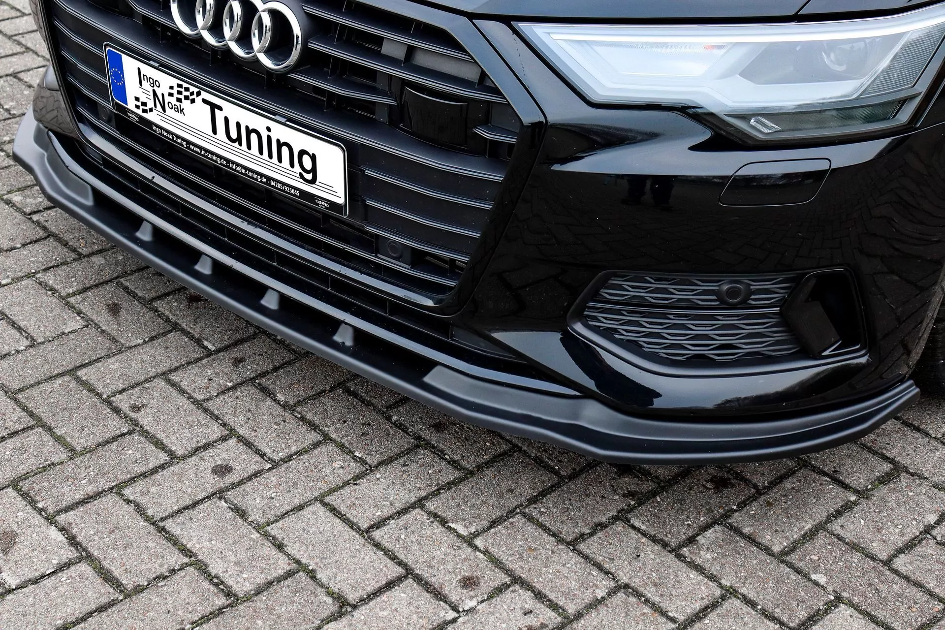 Cup Frontspoilerlippe für Audi A6 4K C8 ab Bj. 2018-2023