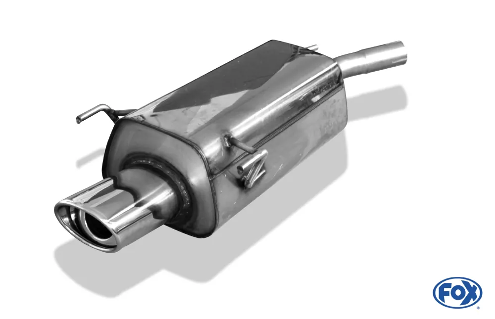 Opel Corsa C  Endschalldämpfer - 115x85 Typ 33