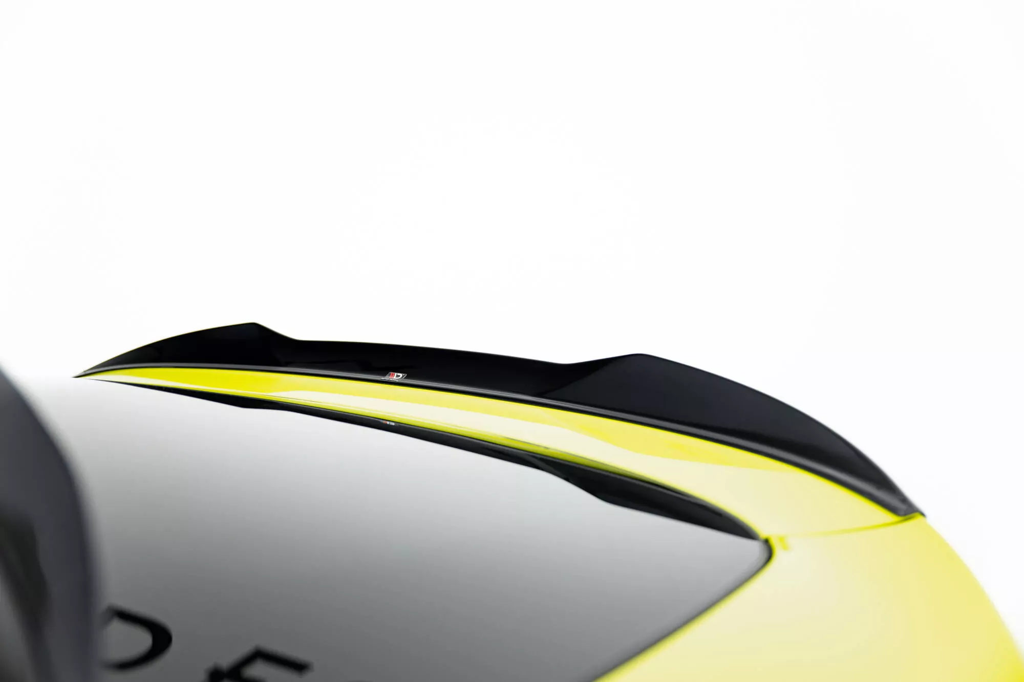 Unten Spoiler CAP Für 3D BMW X4 M F98 Facelift Schwarz Hochglanz