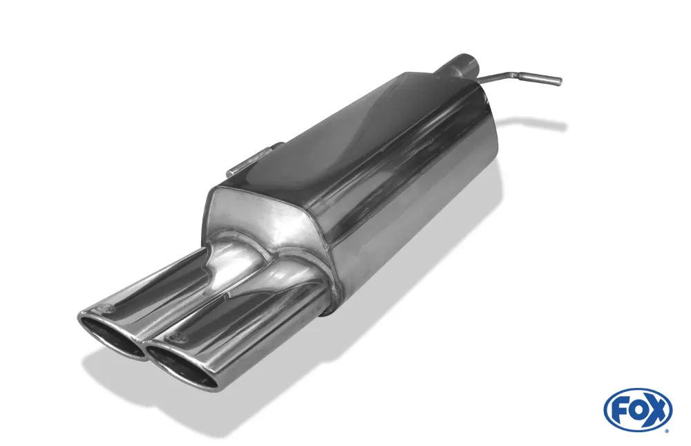 Peugeot RCZ  Endschalldämpfer einseitig - 2x106x71 Typ 32