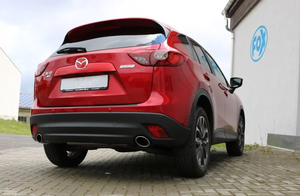 Mazda CX5 - KE/ GH  Endschalldämpfer quer rechts/links - 115x85 Typ 38 rechts/links