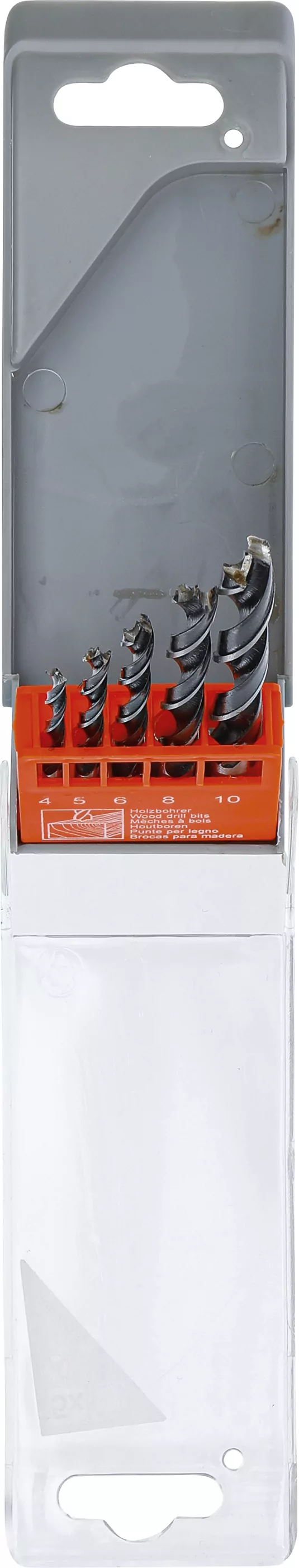 Holzbohrer-Satz | 4 - 10 mm | 5-tlg.