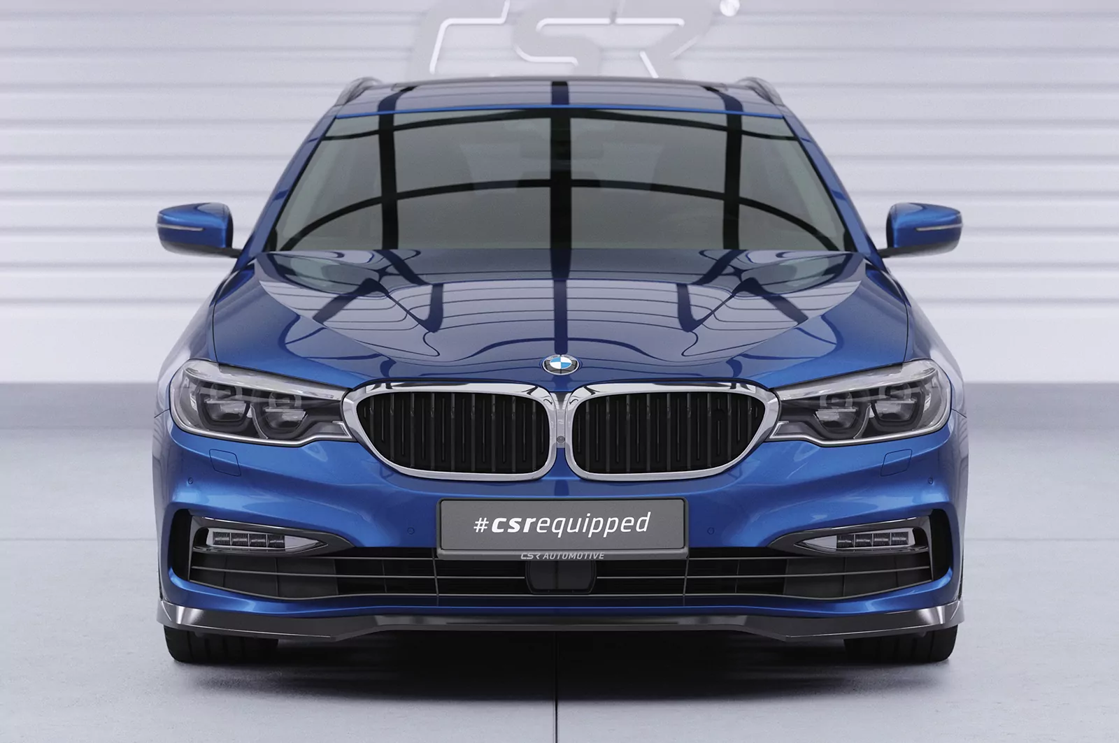 Cup-Spoilerlippe mit ABE für BMW 5er G30 / G31 CSL791 Schwarz Strukturiert