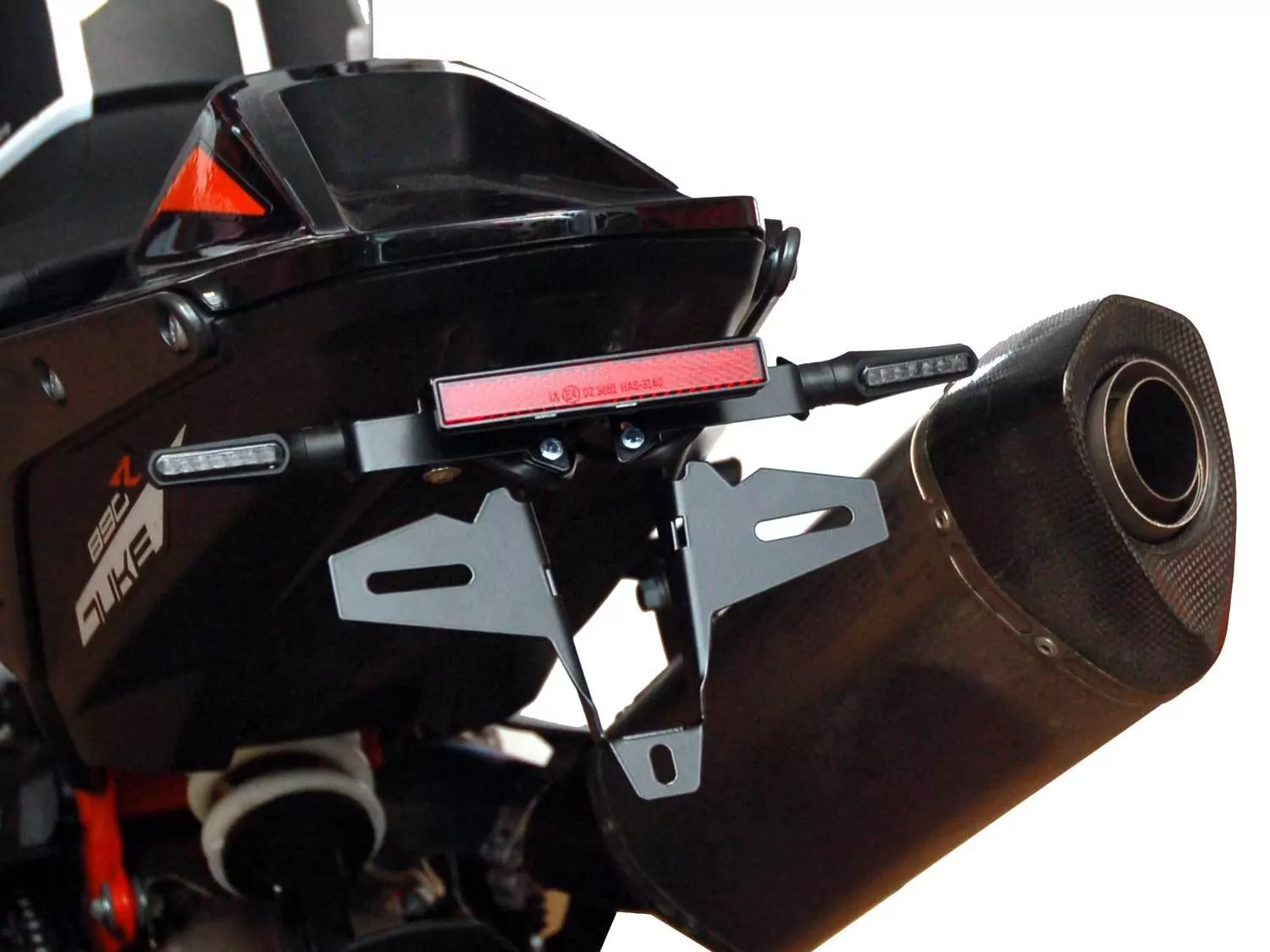 Kennzeichenhalter IQ5RB für KTM Duke 790 | 890 (2018-2022) Rücklicht-Blinker