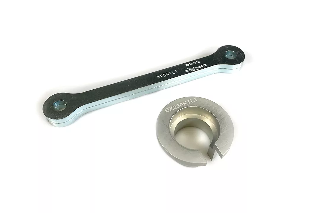 alpha Technik Tieferlegungssatz 33mm für Kawasaki Ninja 250R Typ EX250K Modelljahr 2008-