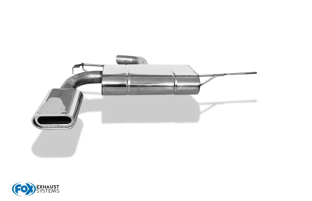 Skoda Yeti 5L - Frontantrieb  Endschalldämpfer - 160x80 Typ 53