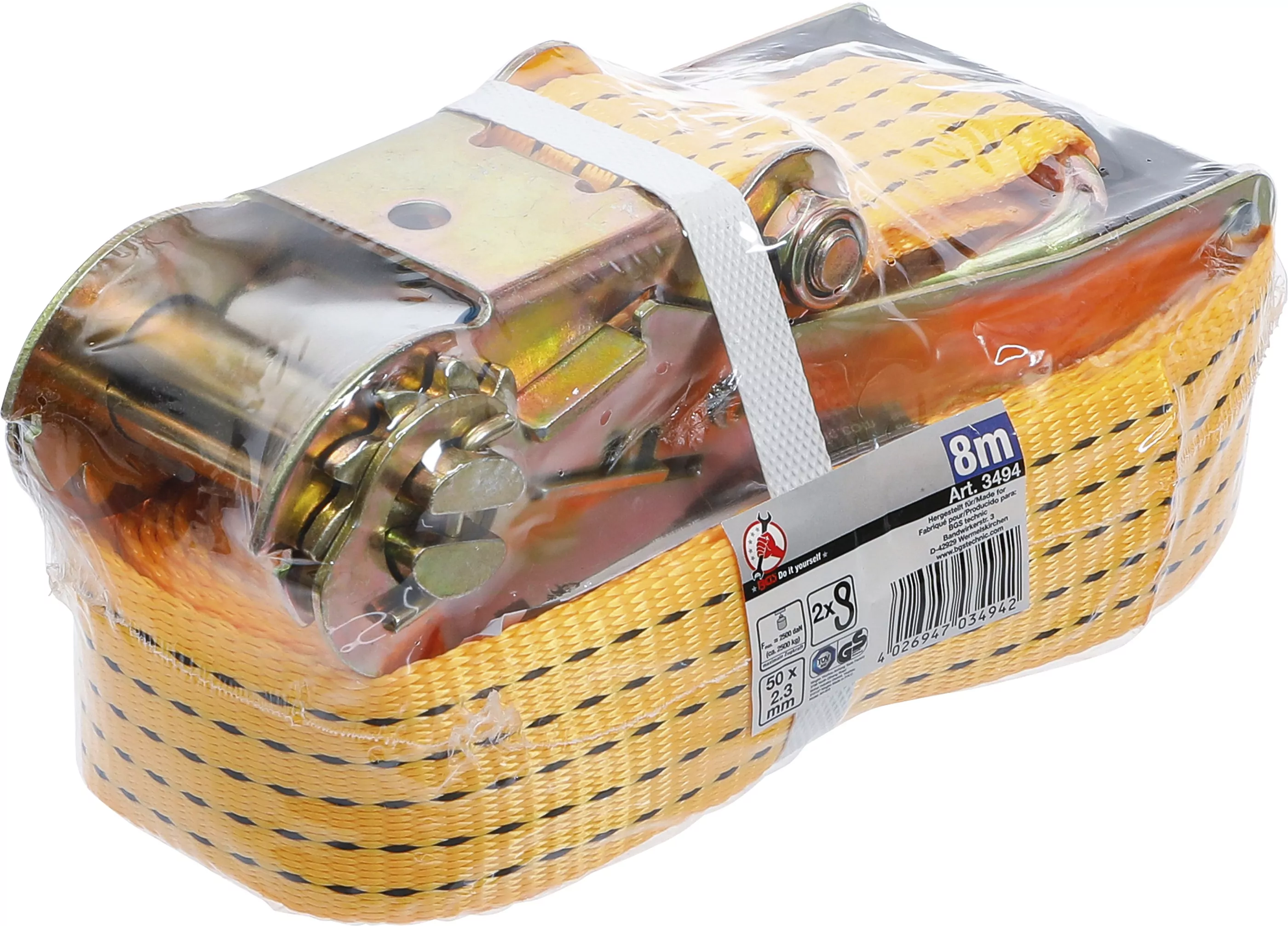 Knarren-Spannband | 8 m x 50 mm