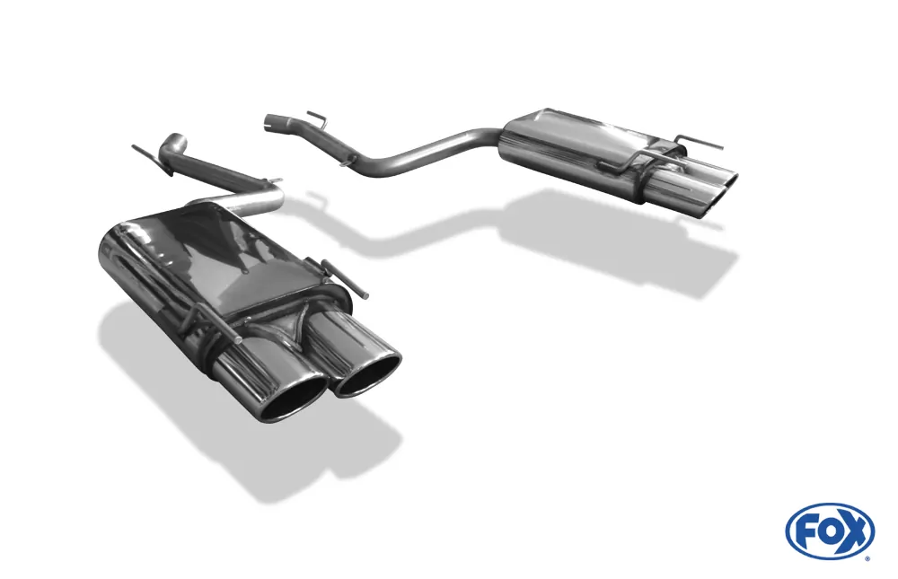 Mercedes S-Klasse W221  Endschalldämpfer rechts/links - 2x115x85 Typ 32 rechts/links