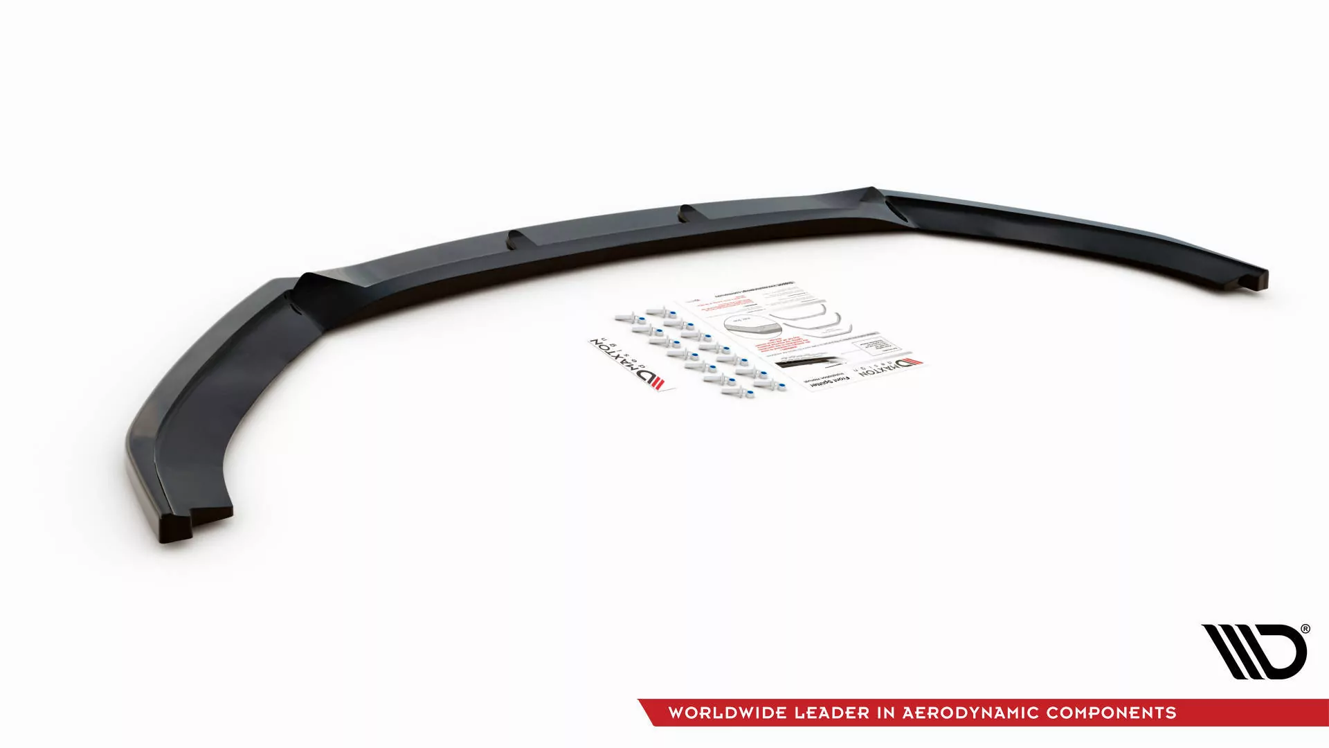 Front Ansatz Für Hyundai I40 Mk1 Schwarz Hochglanz