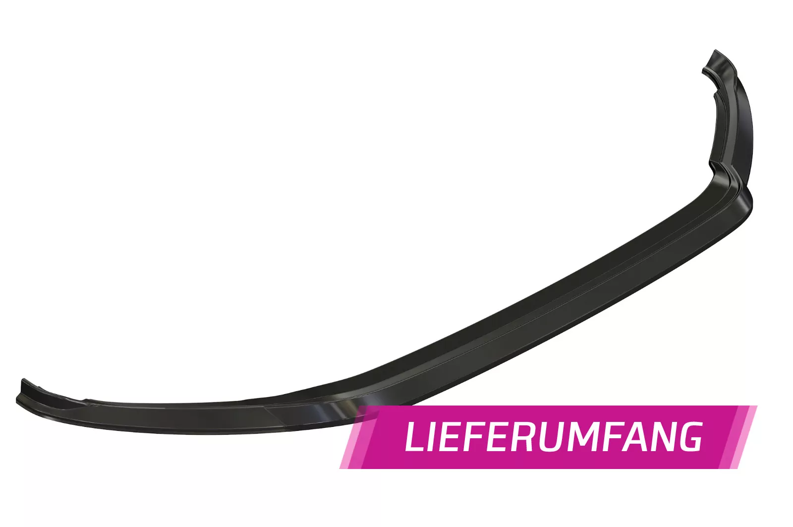 Cup-Spoilerlippe mit ABE für VW Passat B8 Typ 3G CSL359-M Carbon Look (matt)