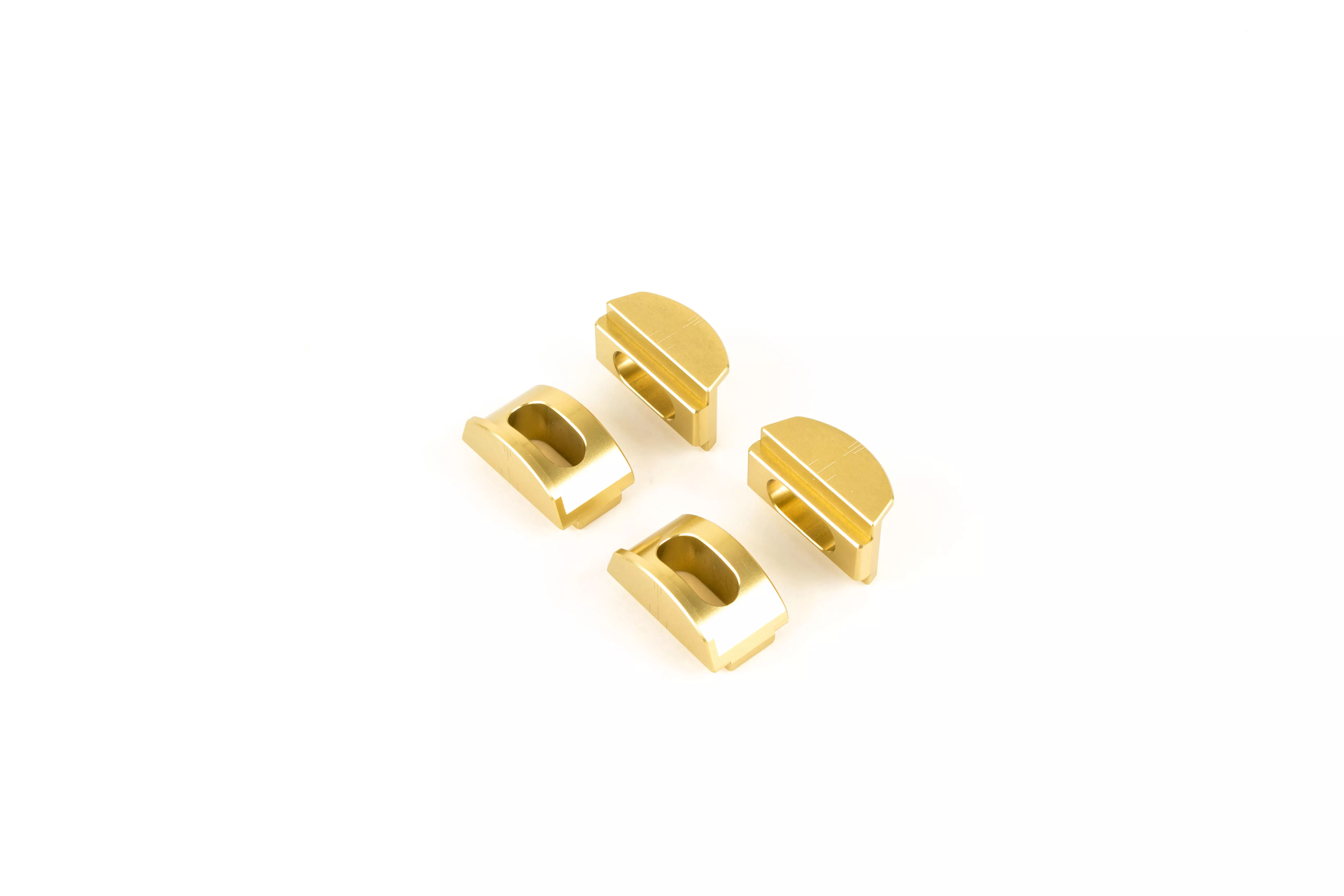 Gilles Tooling Color Kit für VCR38GT Fußrastenanlage - gold