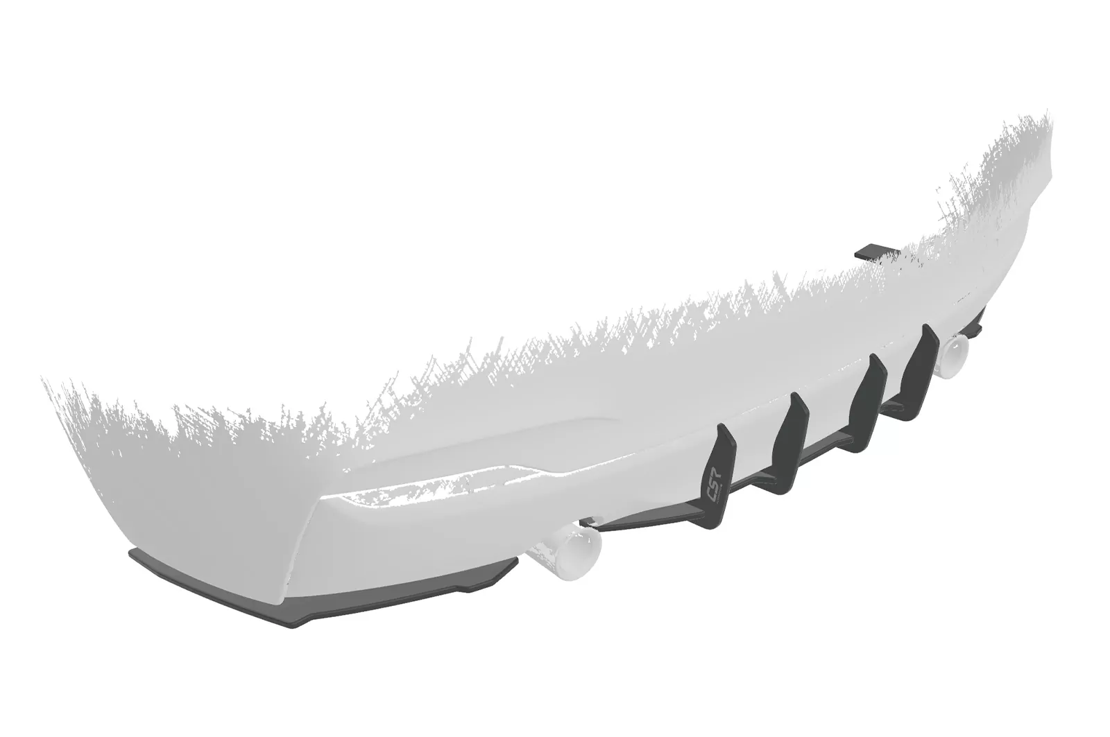 Racing Diffusor / Heckansatz für BMW 2er F22/F23 M-Paket HA371