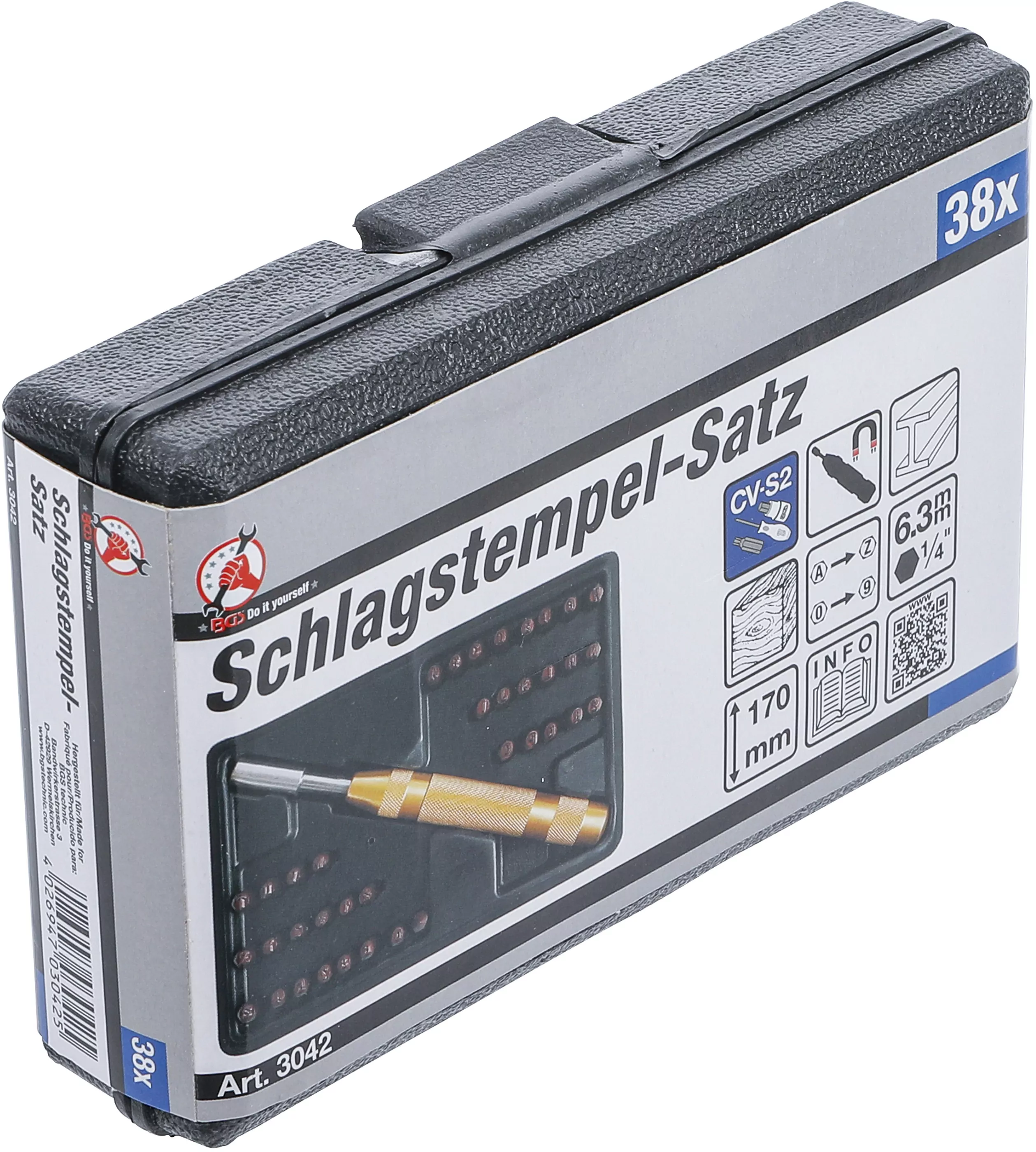 Schlagstempel-Satz | 36-in-1