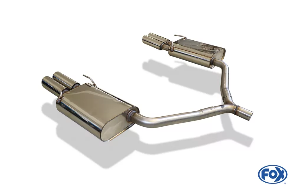 Opel Vectra C Caravan  Endschalldämpfer rechts/links zweiflutig - 2x76 Typ 17 rechts/links