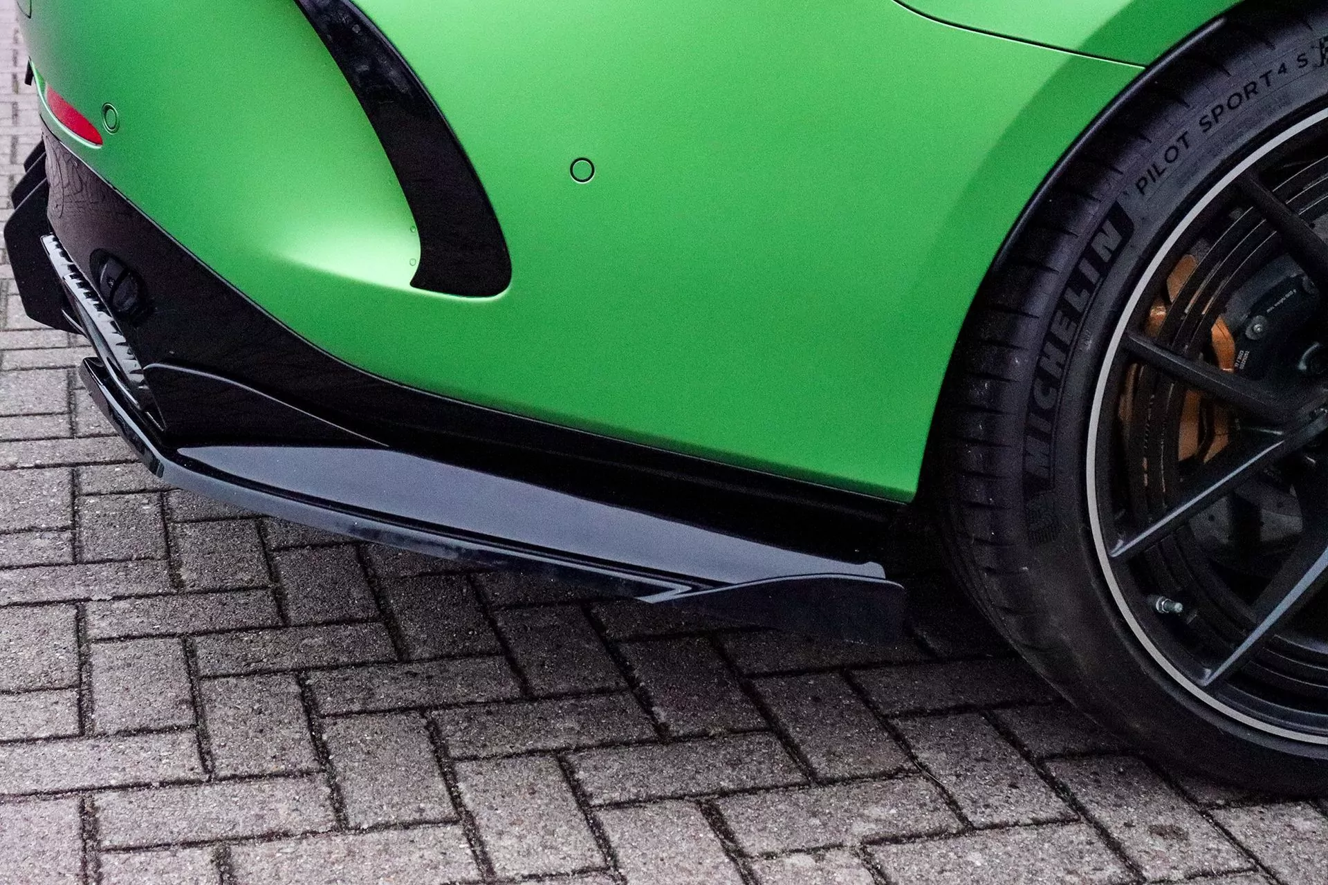 Heckansatz Seitenteile für Mercedes AMG GT 63S X290