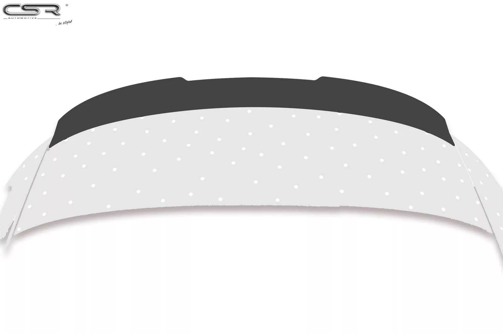 Heckflügel mit ABE für Audi A5 F5 Cabrio HF628-M Carbon Look (matt)