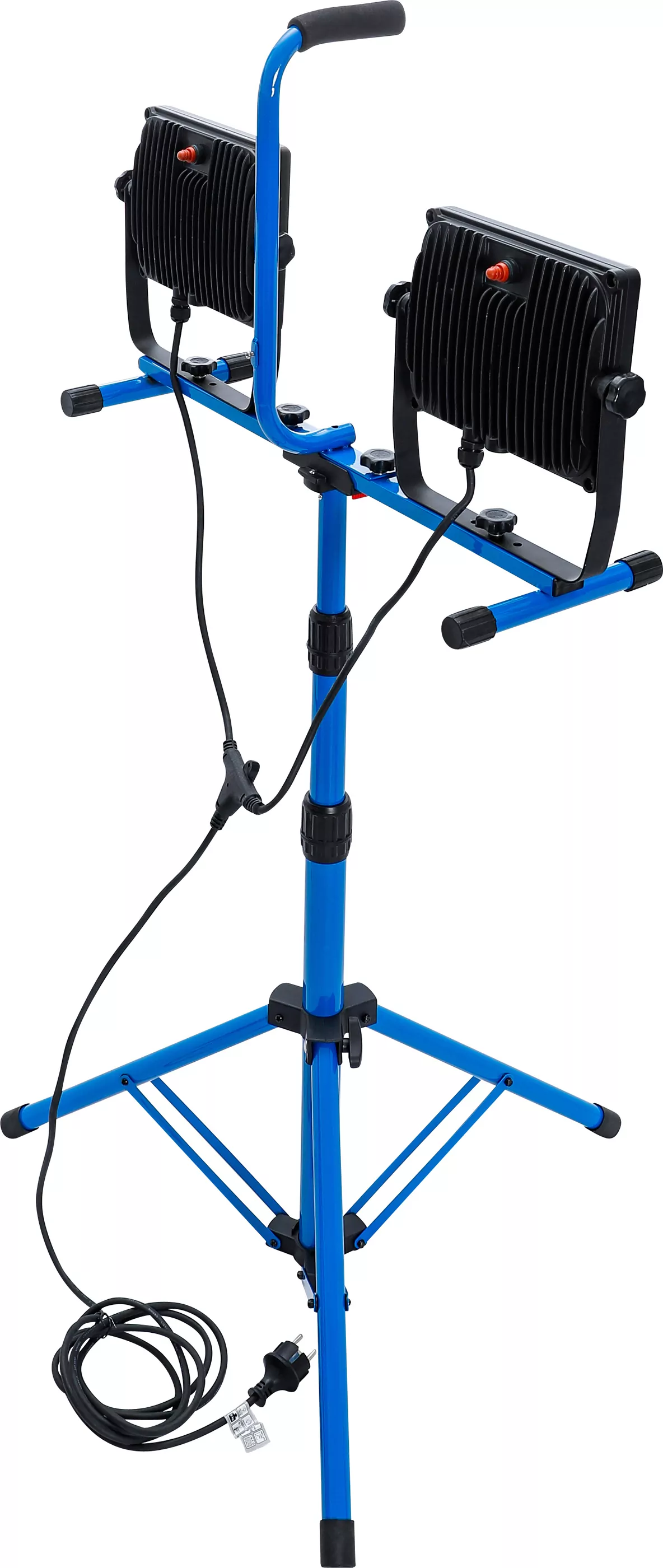 Duo-SMD-LED-Arbeits-Strahler | mit Stativ | 2 x 70 W