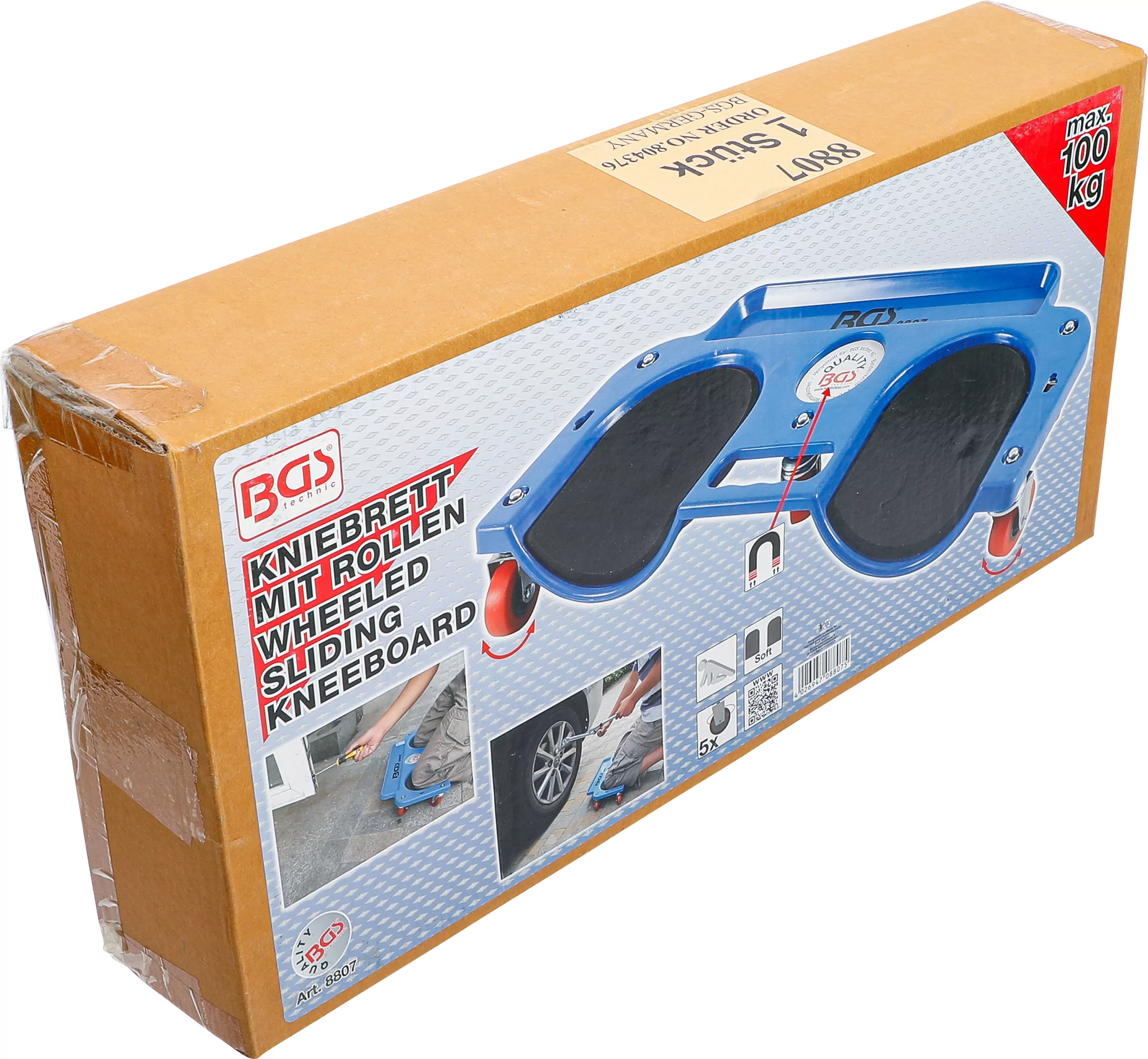 Kniebrett mit Rollen | max. 100 kg