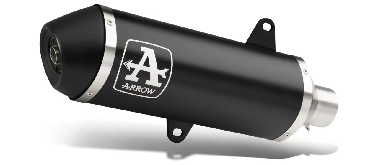 Arrow Urban Aluminium Schwarz Kymco Downtown 125 I 09-16