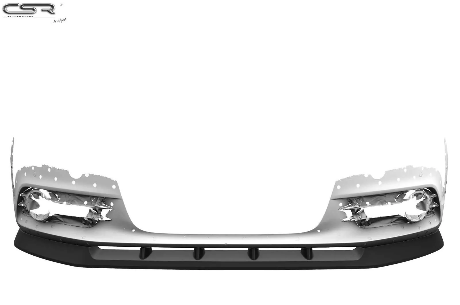 Cup-Spoilerlippe mit ABE für Audi A6 C7 4G CSL325-M Carbon Look (matt)