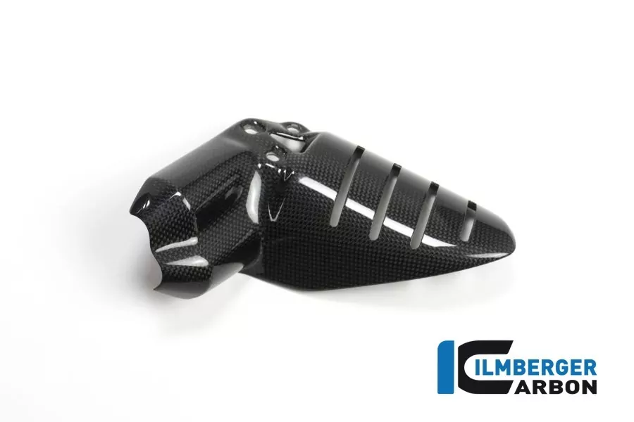 Ilmberger Carbon Federbeinabdeckung gross glanz