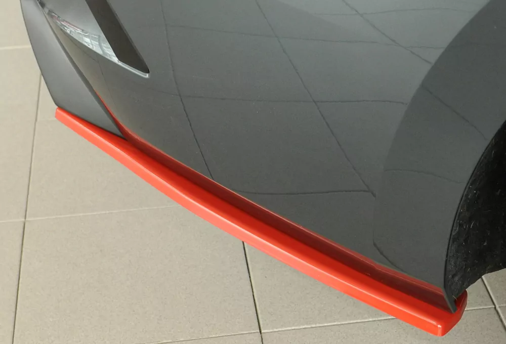 Rieger Heckschürzenansatz seitlich rechts matt schwarz für Skoda Octavia RS (NX) Lim. 08.24- (ab Facelift/PV)