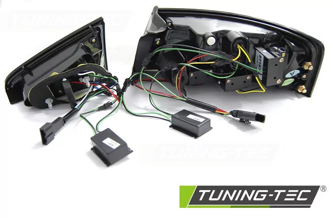 Led Bar Tail Lights Smoke Fits Audi A5 07-06.11