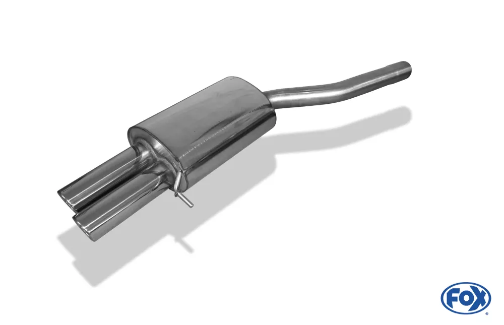 Skoda Octavia Typ 1Z RS inkl. Facelift  Endschalldämpfer einseitig - 2x80 Typ 17