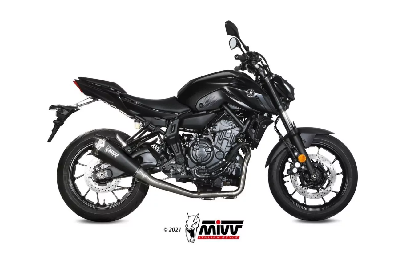 MIVV DELTA RACE Edelstahl YAMAHA MT-07/FZ-07 14-22