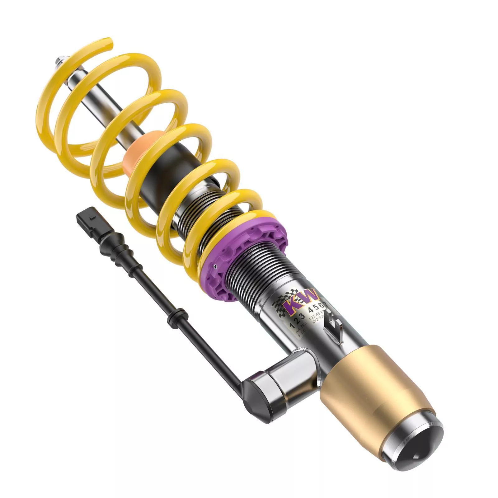 KW DDC - ECU Gewindefahrwerk inox BMW 1 Convertible (E88) 182, 1C 12/2007-12/2013