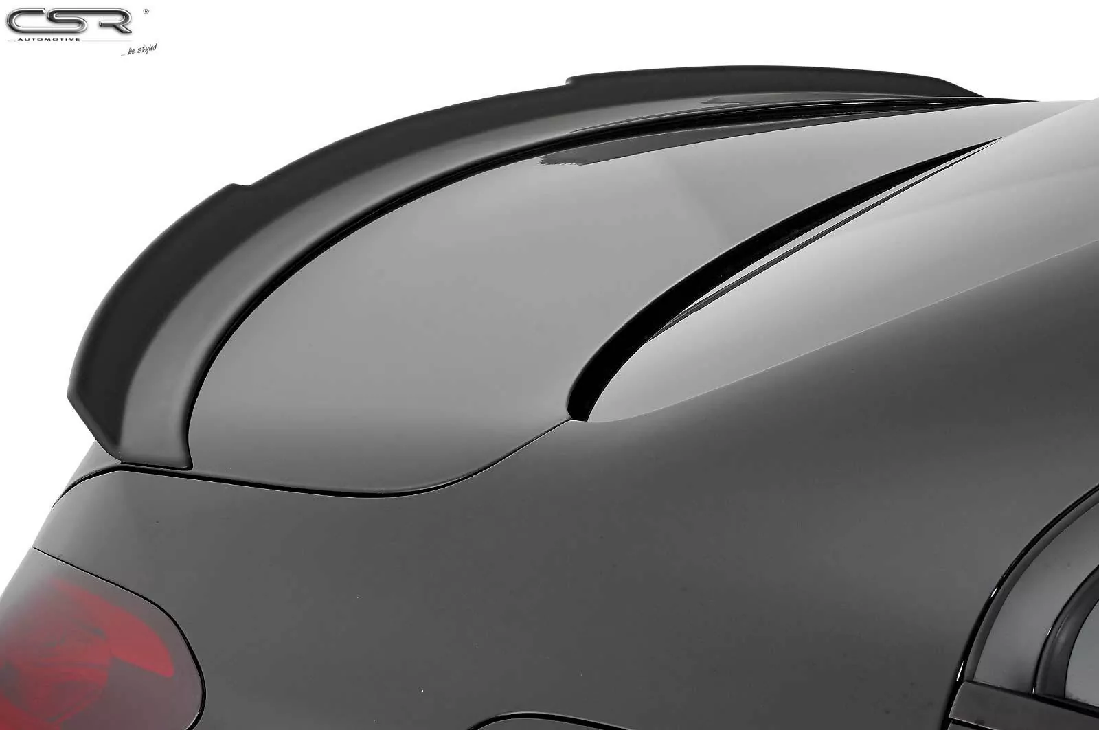 Heckflügel mit ABE für Mercedes Benz C-Klasse W205 / V205 HF665 Strukturiert (schwarz matt)