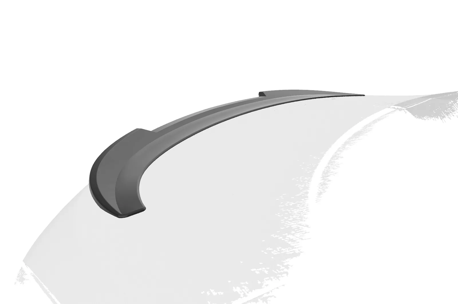 Heckflügel mit ABE für BMW 6er F12/F13 HF891 Schwarz Strukturiert