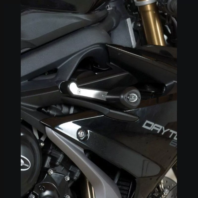 R&G Racing Sturzpads "No Cut" Triumph Daytona 675 / 675 R Road 2013-