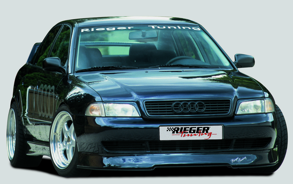 Rieger Spoilerlippe für Audi A4 (B5) - Lim. 99-12.00 carbon optik